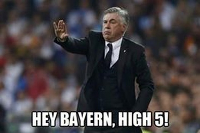 Real Ancelottiego przybił \"pięć\" z Bayernem