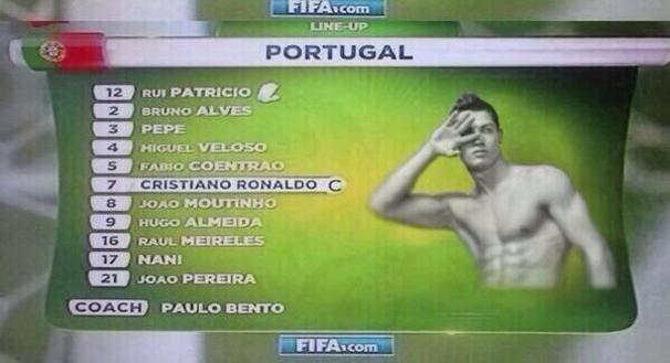 Ronaldo w pełnej okazałości