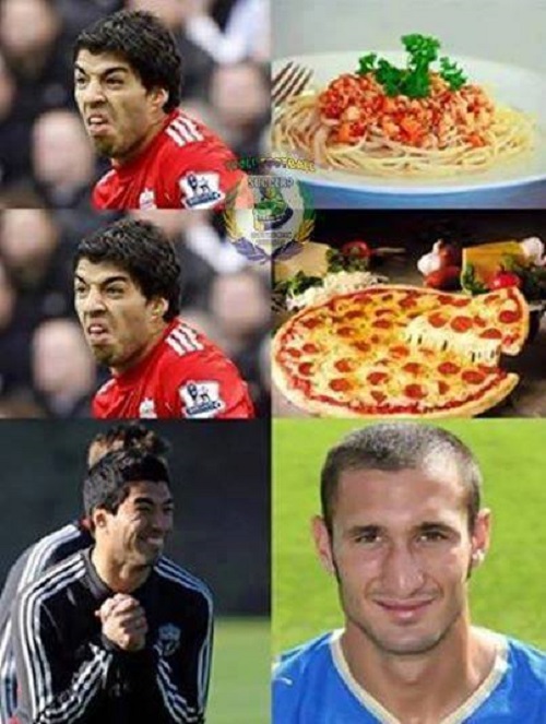 Co lubi jeść Suarez...